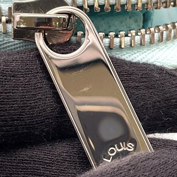 LOUIS VUITTON Zippy Wallet Epi Leather Light Blue M82141 - Picture 9 of 13